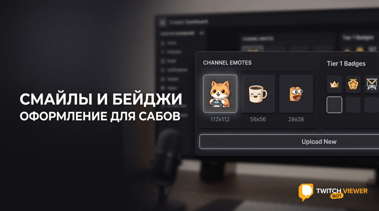 Смайлы и бейджи